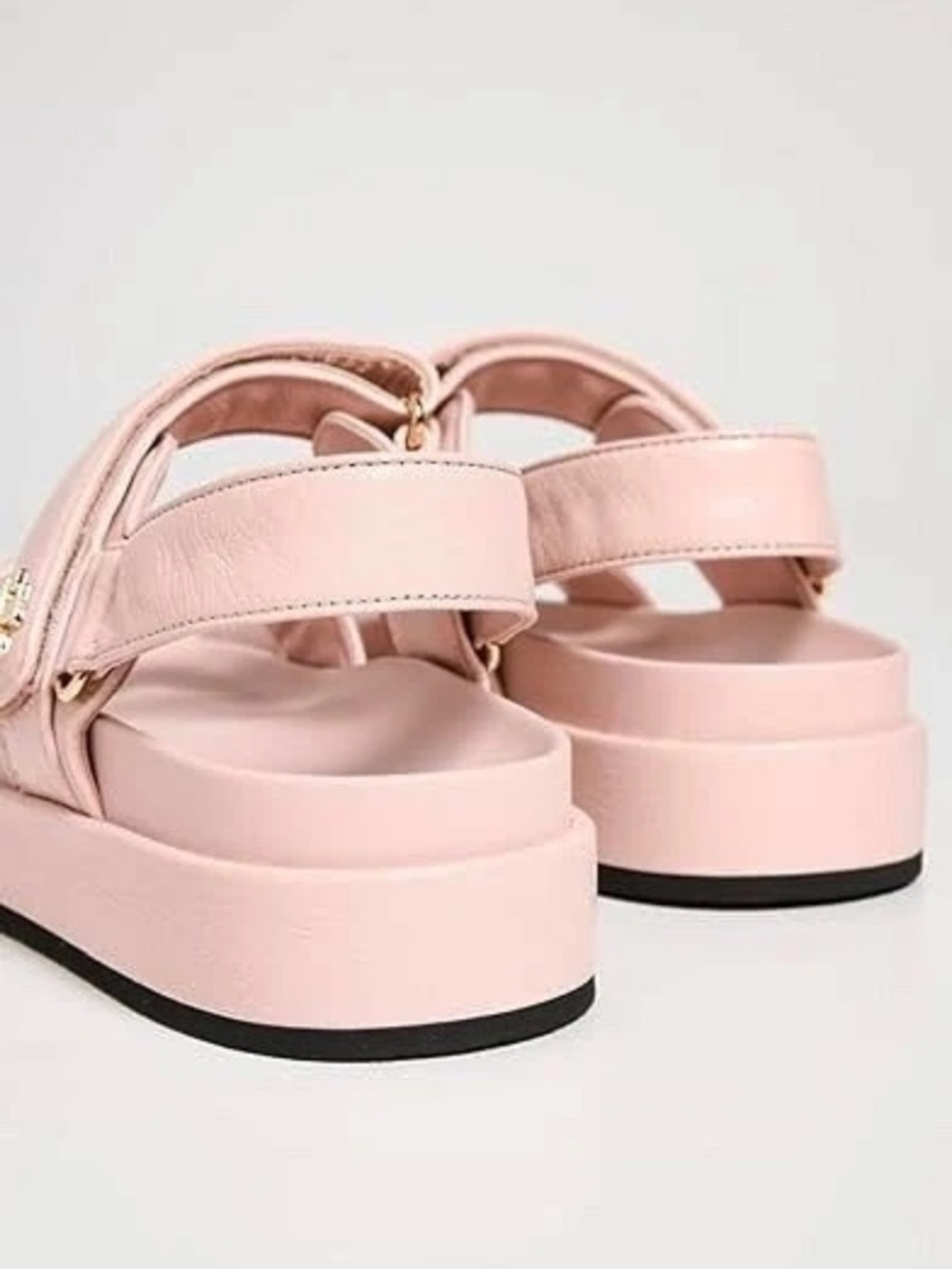 NIB Tory Burch Size 8 Kira Sport Sandal - Shell Pink 144328 - Picture 4 of 7
